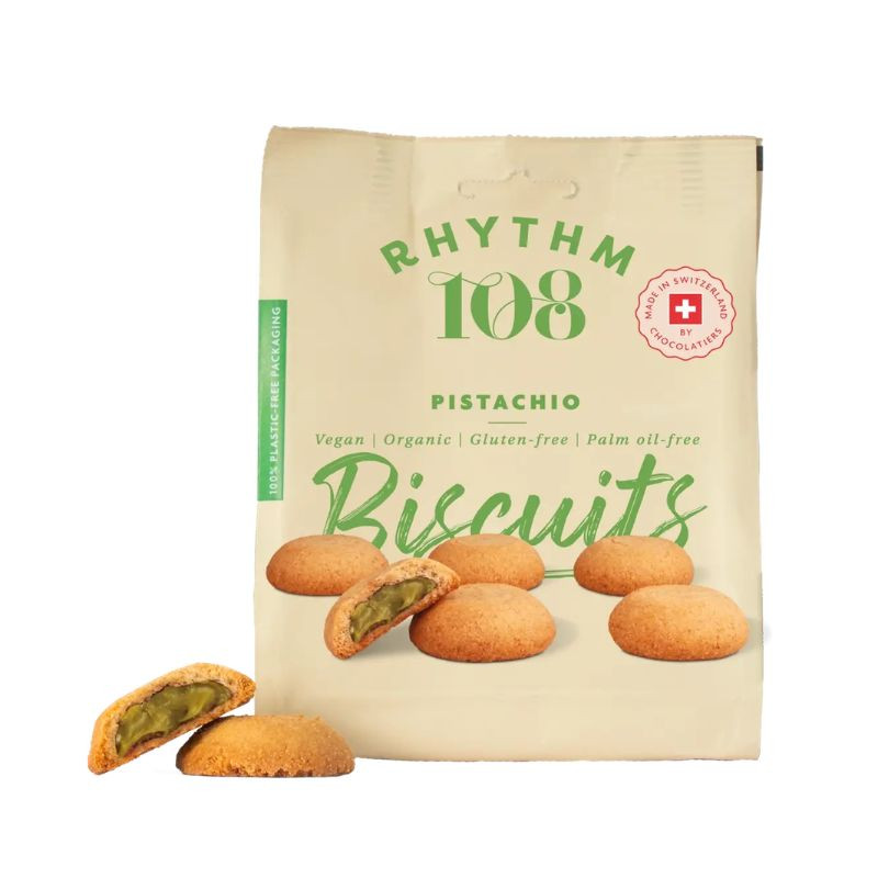 Biscuits pistachio Rhythm 108 sans gluten