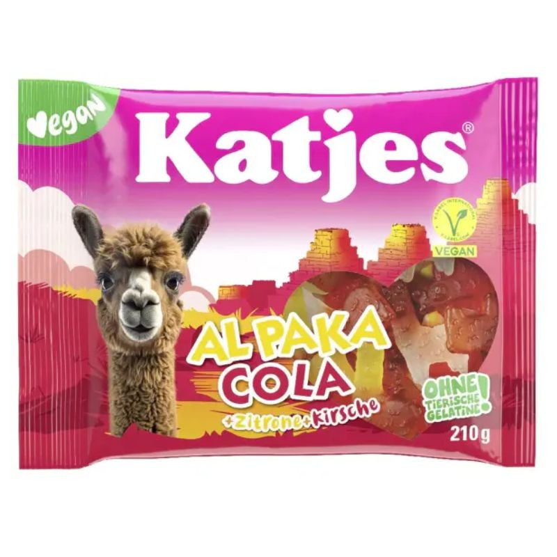 bonbon katjes al paka cola