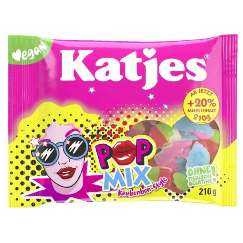 bonbon katjes pop mix 210g