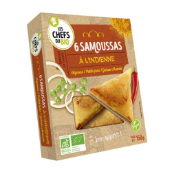 Samoussas Bio à l’Indienne...