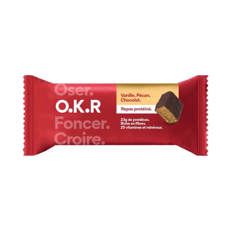 barre repas feed vanille pecan chocolat 100g