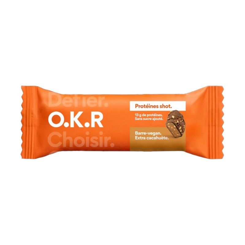 barre proteines shot extra cacahuete FEED