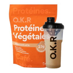 proteine vegetale feed café latte 600g