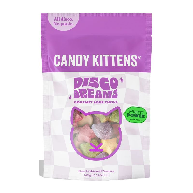 Bonbons Chats Fruités et Acidulés - Disco Dreams - 140g