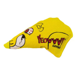 Chubby mouse jouet herbe à chat Yeowww