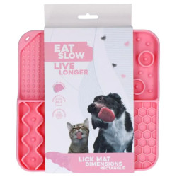 Tapis de léchage - rose