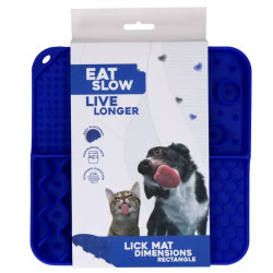 Tapis de léchage - bleu