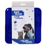 Tapis de léchage - bleu