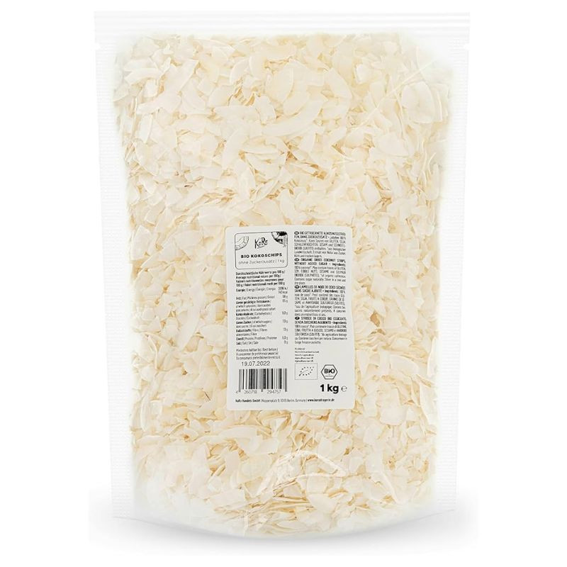Copeaux de noix de coco bio sans sucre ajouté - 1kg