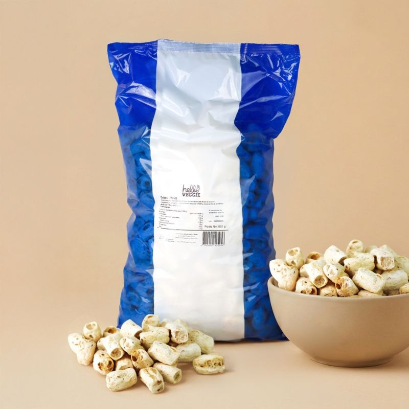 Protéines Végétales Texturées - Cubes - Hello Veggie