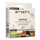Pipettes Grand Chien Bio 5ml - x3