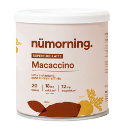 préparation instantanée cacao & maca numorning 125g