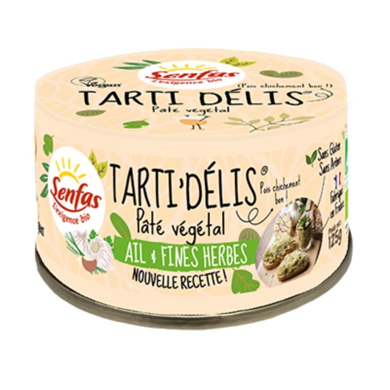 terrine végétale ail et fines herbes Senfas