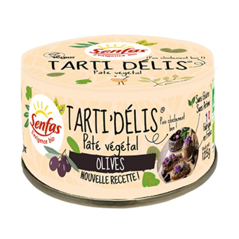 Terrine olives noires Senfas