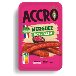 merguez vegetales accro 200g