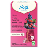 infusion à froid yogi fruits rouges