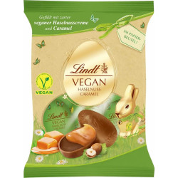 oeufs lindt vegan noisette caramel 90g