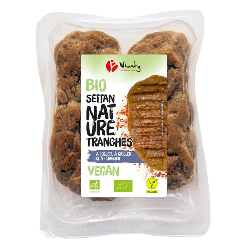 Seitan en tranche nature - 160g Wheaty