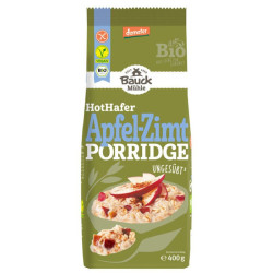 Porridge Pomme cannelle bio et sans gluten - 400g