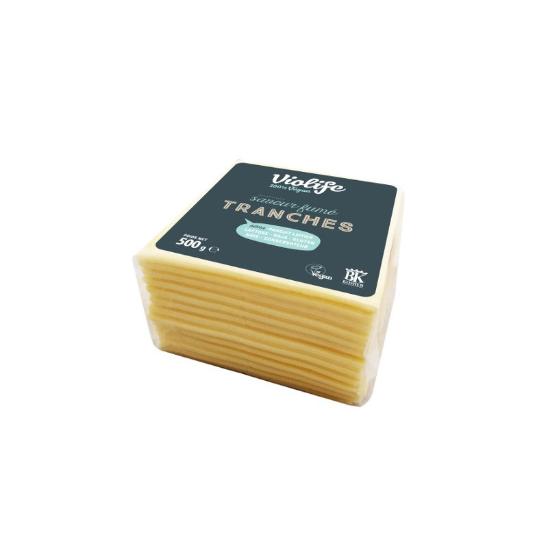 tranches fumé violife 500g tranches fumé violife 500g