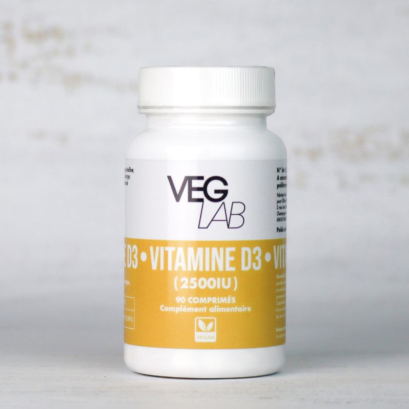 vitamine D3 2500 IU 90 comprimé veglab