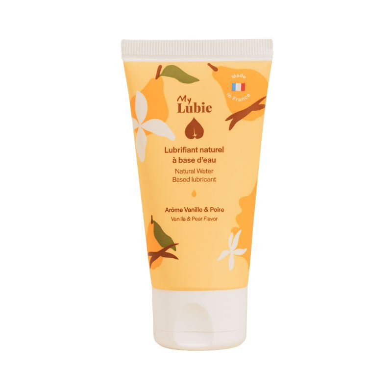 lubrifiant naturel vanille et poire my lubie