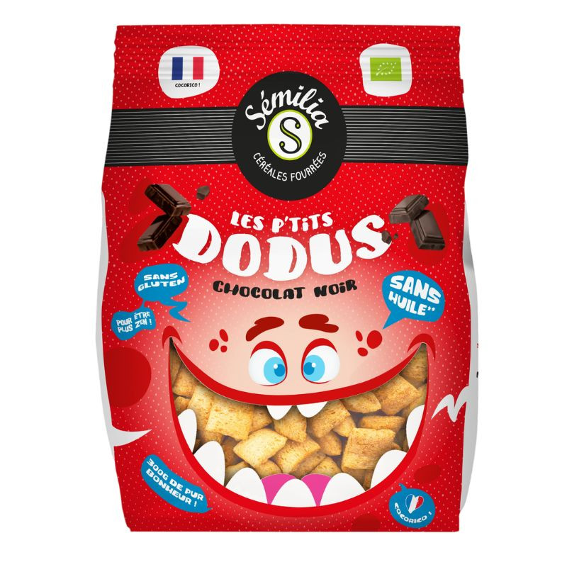 P'tits dodu chocolat noir Semilia 300g