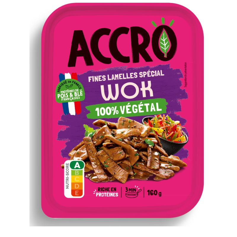 fines lamelles spéciales wok accro