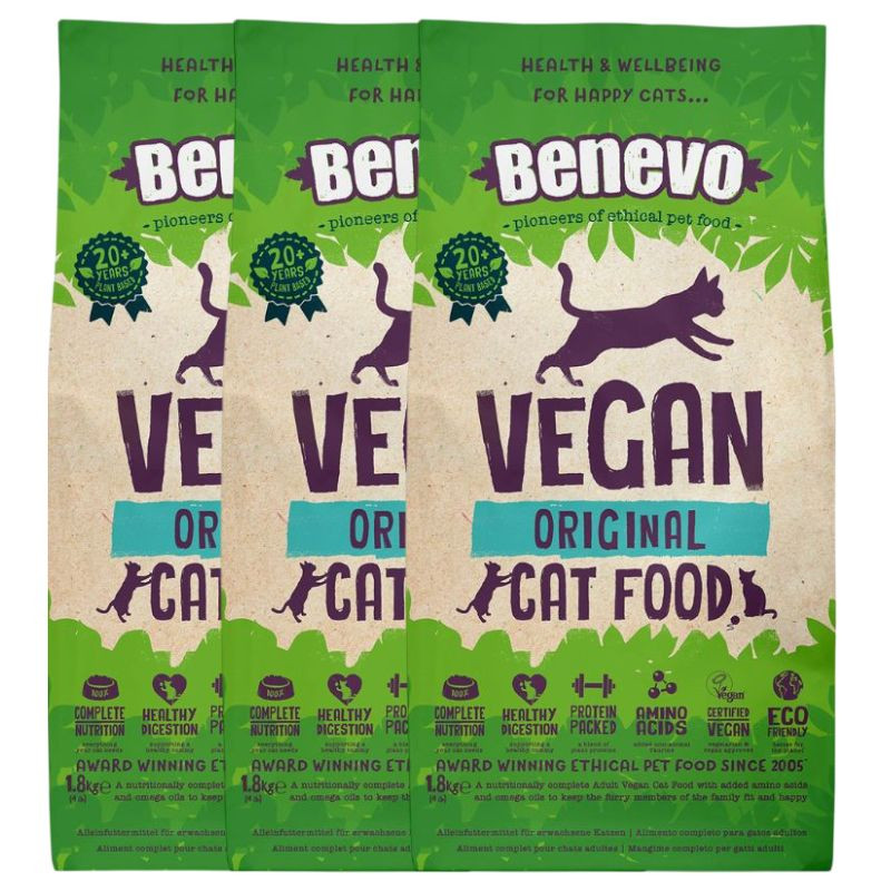 lot croquette benevo chat adulte 3x2kg
