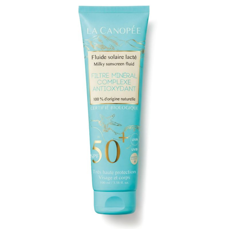 fluide solaire lacté SPF50+