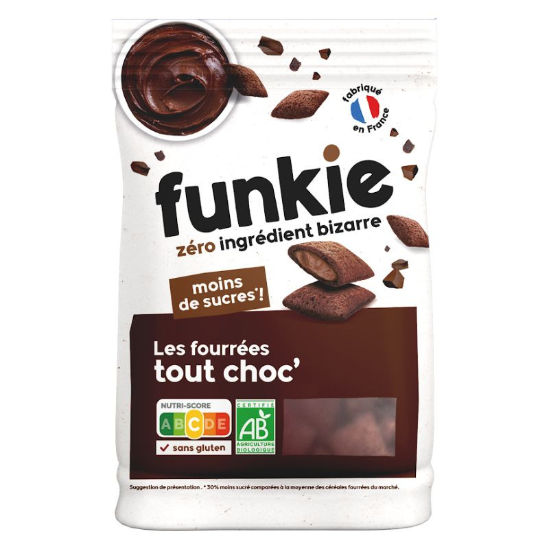 Les fourrées tout chocolat 250g Funkie