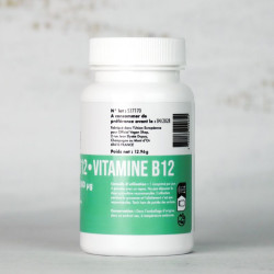 vitamine B12 500μg 60 comprimés veglab
