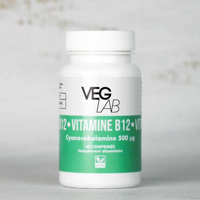 vitamine B12 500μg 60 comprimés veglab