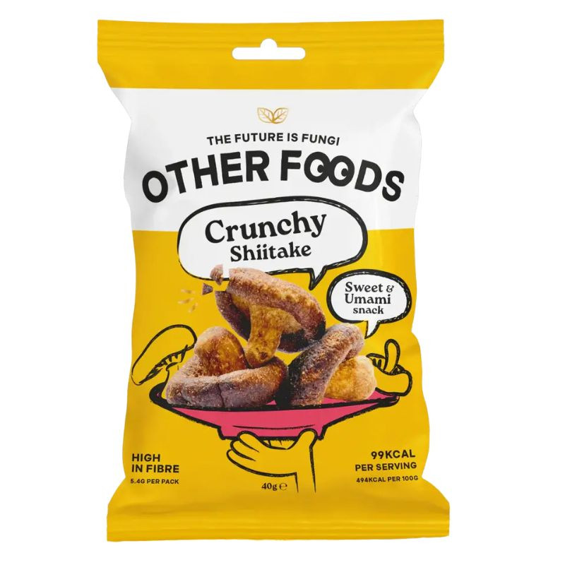 other foods crunchy shiitake mushroom 40g