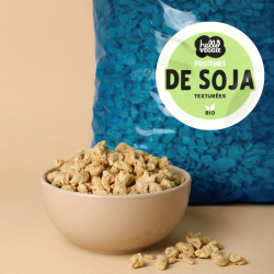 protéines de soja texturées bio hello veggie 4kg