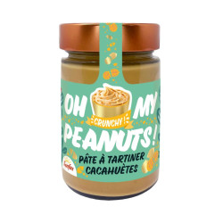 pâte à tartiner crunchy oh my peanut