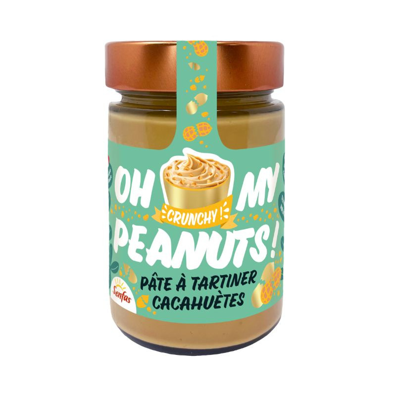 pâte à tartiner crunchy oh my peanut