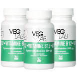 Lot de 3x Vitamines B12 500μg - 60 comprimés