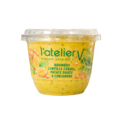 Houmous aux lentilles corail, patate douce et coriandre - 150g