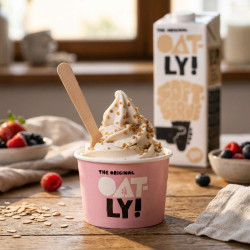 oatly soft serve glace végétale