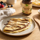 nocciolata sans lait crêpe