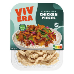 émincés de poulet vegan vivera