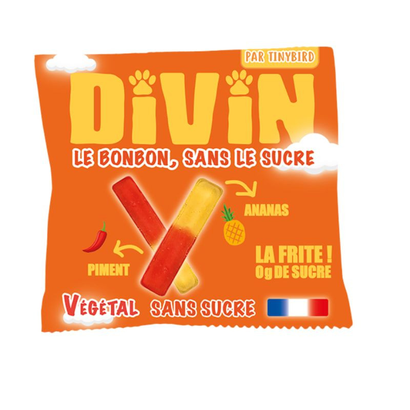 Divin - Frites Ananas Piment - 50g