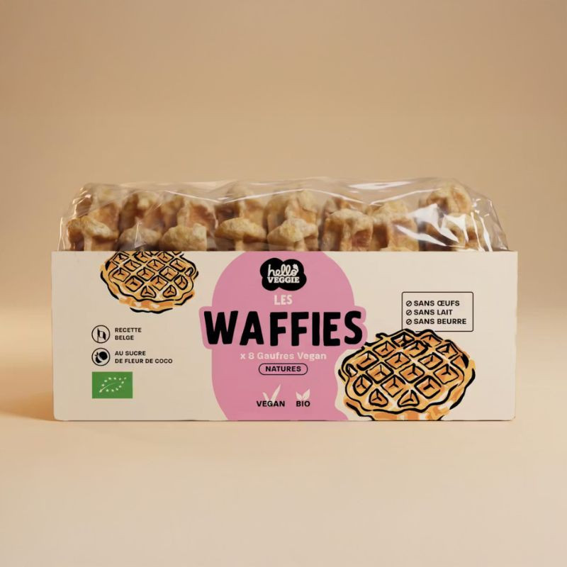 Waffies - Gaufres natures - Hello Veggie
