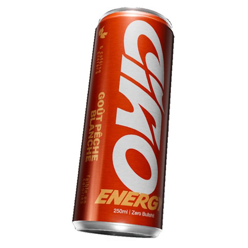 ciao energy peche blanche