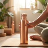 gourde cuivre yoga