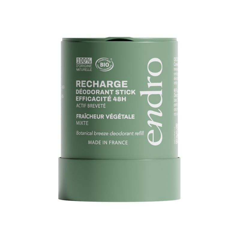 Recharge Déodorant Stick - Fraîcheur Végétale - 50g ENDRO