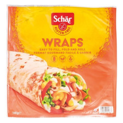 wraps sans gluten schar 160g