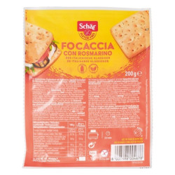 Focaccia au Romarin Sans Gluten - 3x66g SCHAR