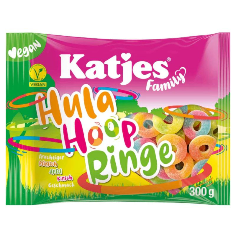 Family Hula Hoop Ringe Katjes 300g